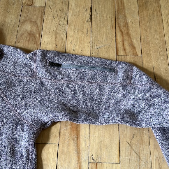 Women’s Patagonia 1/4 Zip Better Sweater, Heather Lavender, Size XS. - Picture 4 of 4
